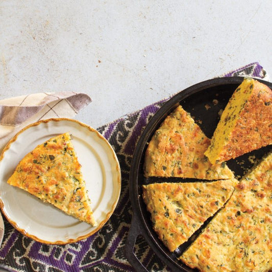 Cast Iron Smoky Southern Cornbread