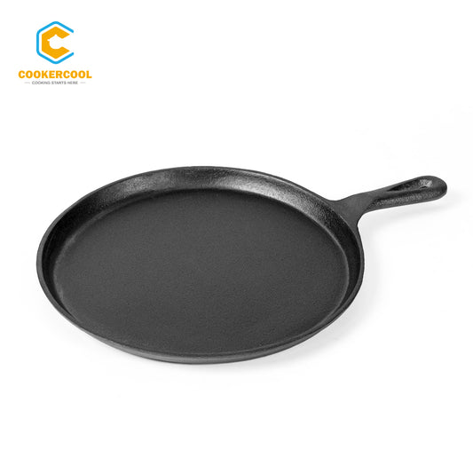 Cast Iron Pre-seasoned Pizza Skillet