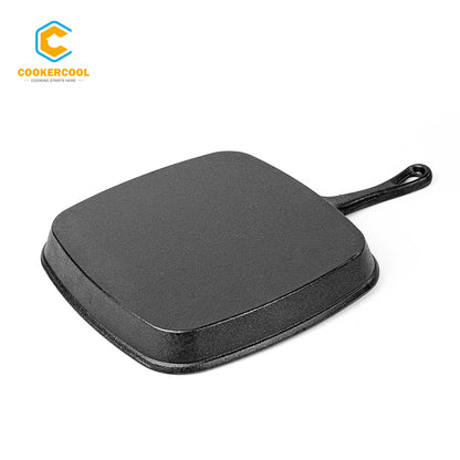 Cast Iron Pre-seasoned Grill Pan