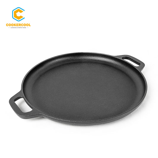 Cast Iron Pre-seasoned Pizza Pan