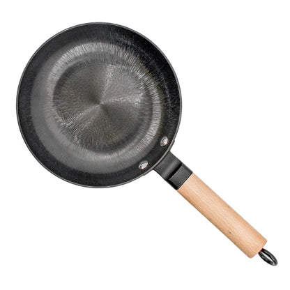 Light weight cast iron pre-seasoned fry pan