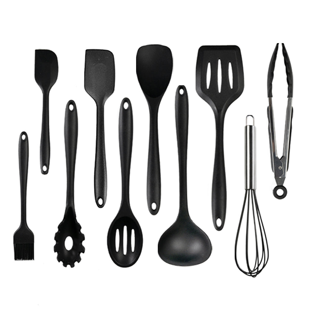 Set di utensili da cucina in silicone da 10 pezzi